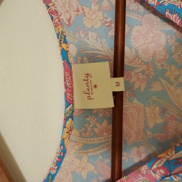 Anthropologie - Plenty By Tracy Reese Botonical Flutter Hem Dress Size Medium - Picture 8 of 13